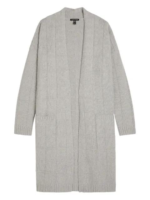 patch-pocket cardi-coat by EILEEN FISHER