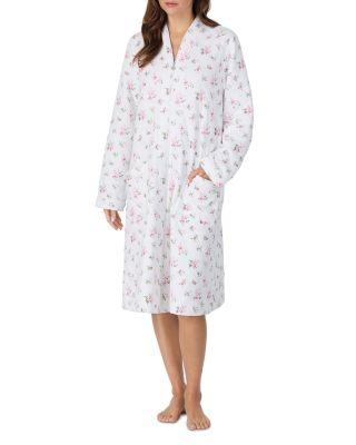 Diamond Jacquard Quilt Zip Front Robe by EILEEN WEST