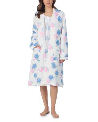 Dream Diamond Quilt Zip Robe by EILEEN WEST