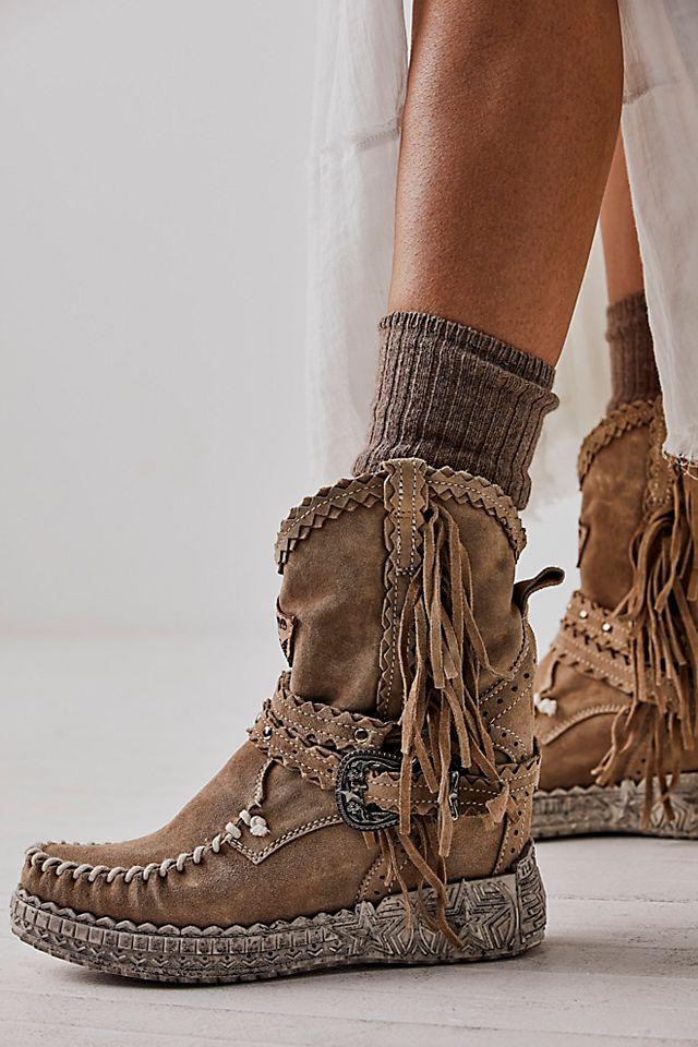 Arya Mocc Boots by EL VAQUERO | FREE PEOPLE