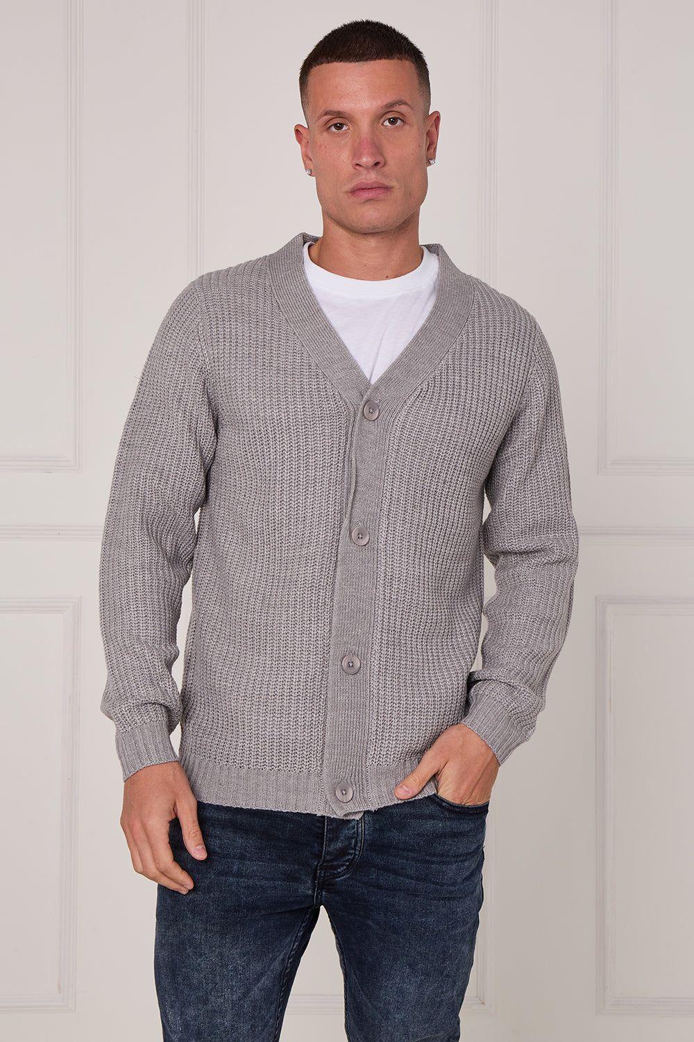 Button-Up Knitted Cardigan by ELAINA FASHION