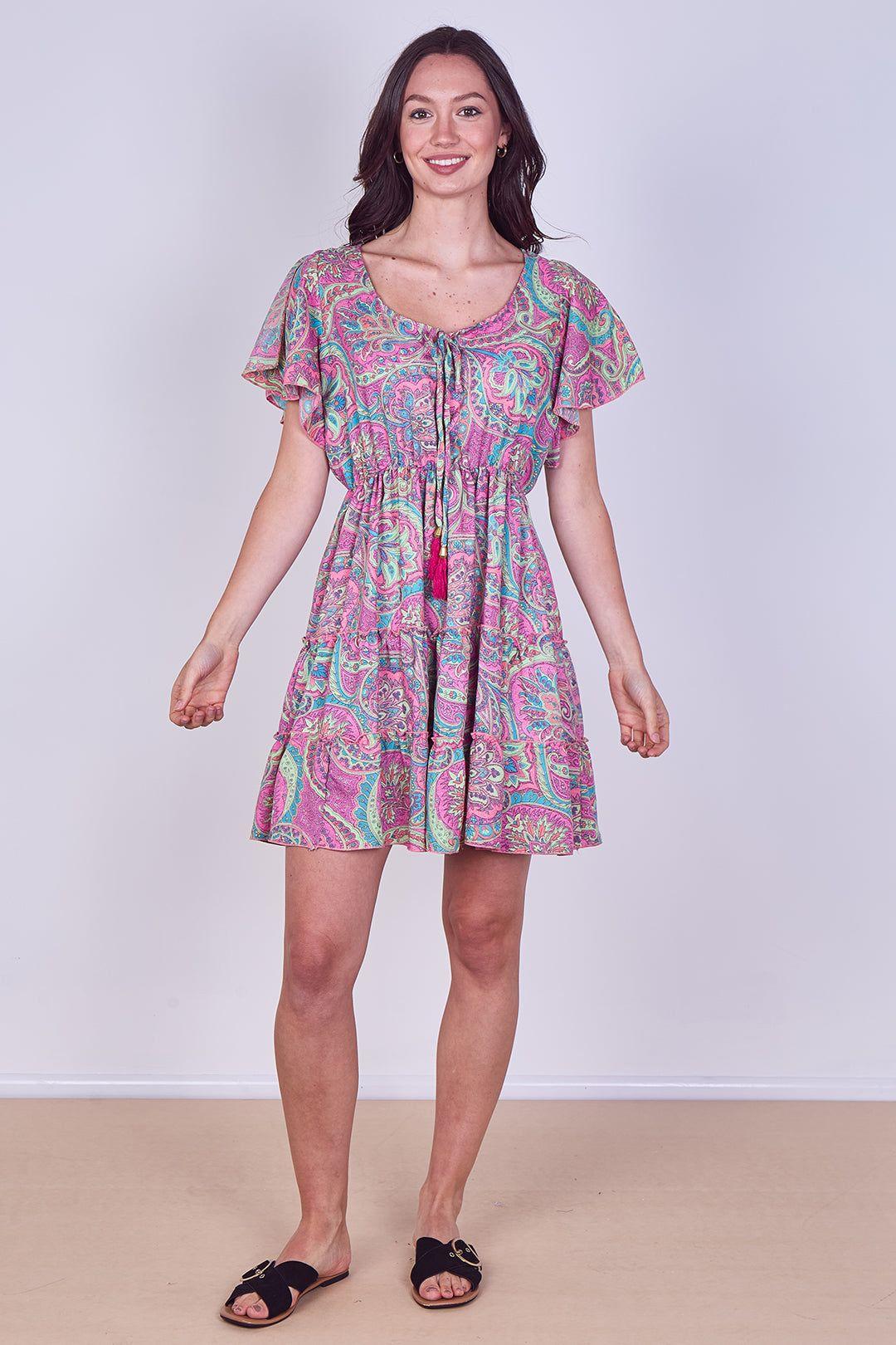 Effortless Boho Style with Paisley Print by ELAINA FASHION