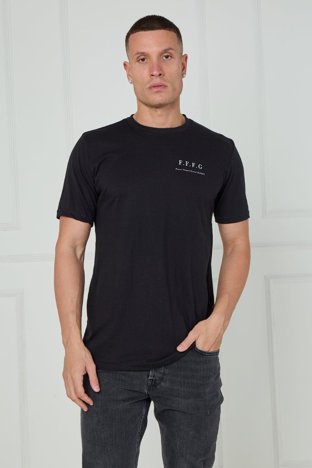F.F.F.G Graphic T-Shirt with Back Logo by ELAINA FASHION