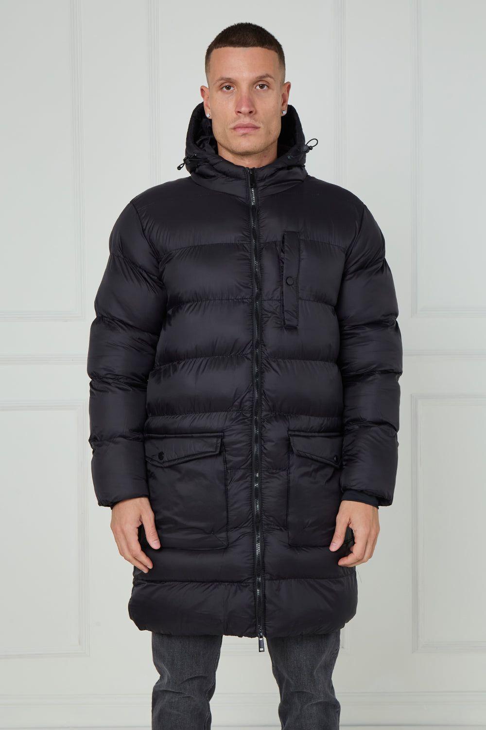 Longline Puffer Coat by ELAINA FASHION
