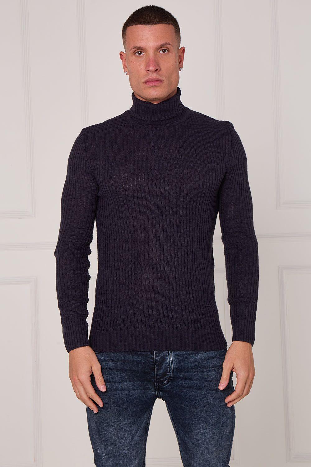 Ribbed Turtleneck Jumper by ELAINA FASHION