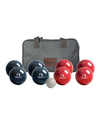 Premium Resin 107mm Rambler Bocce Set Above by ELAKAI