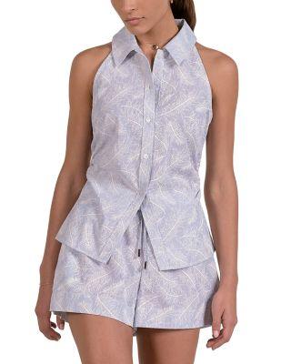 Collared Top by ELAN
