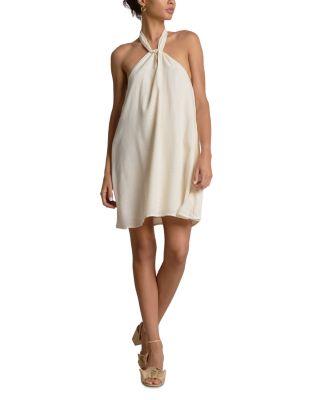 Open Back Halter Dress by ELAN