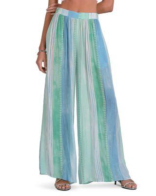 Wide Leg Swim Cover-Up Pants by ELAN