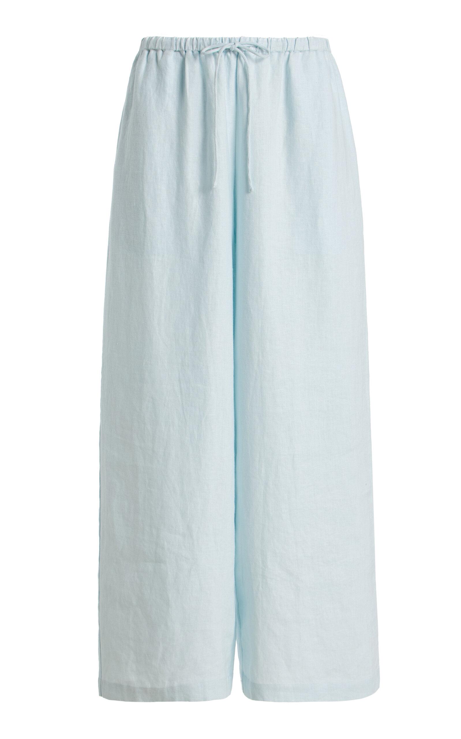 ELCE Faye Linen Wide-Leg Pants -oda Operandi by ELCE