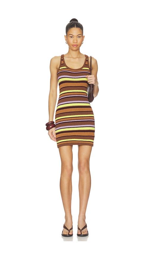 ELCE Reine Dress in Brown by ELCE