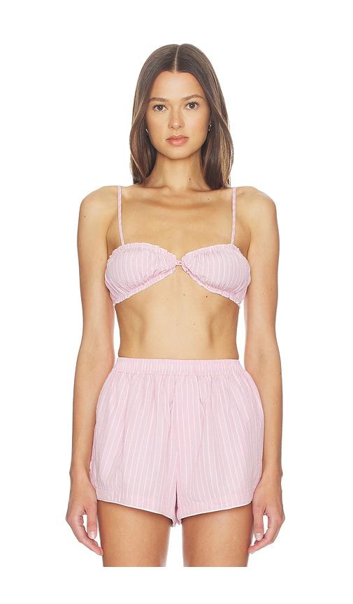 ELCE Sabine Bralette in Rose by ELCE