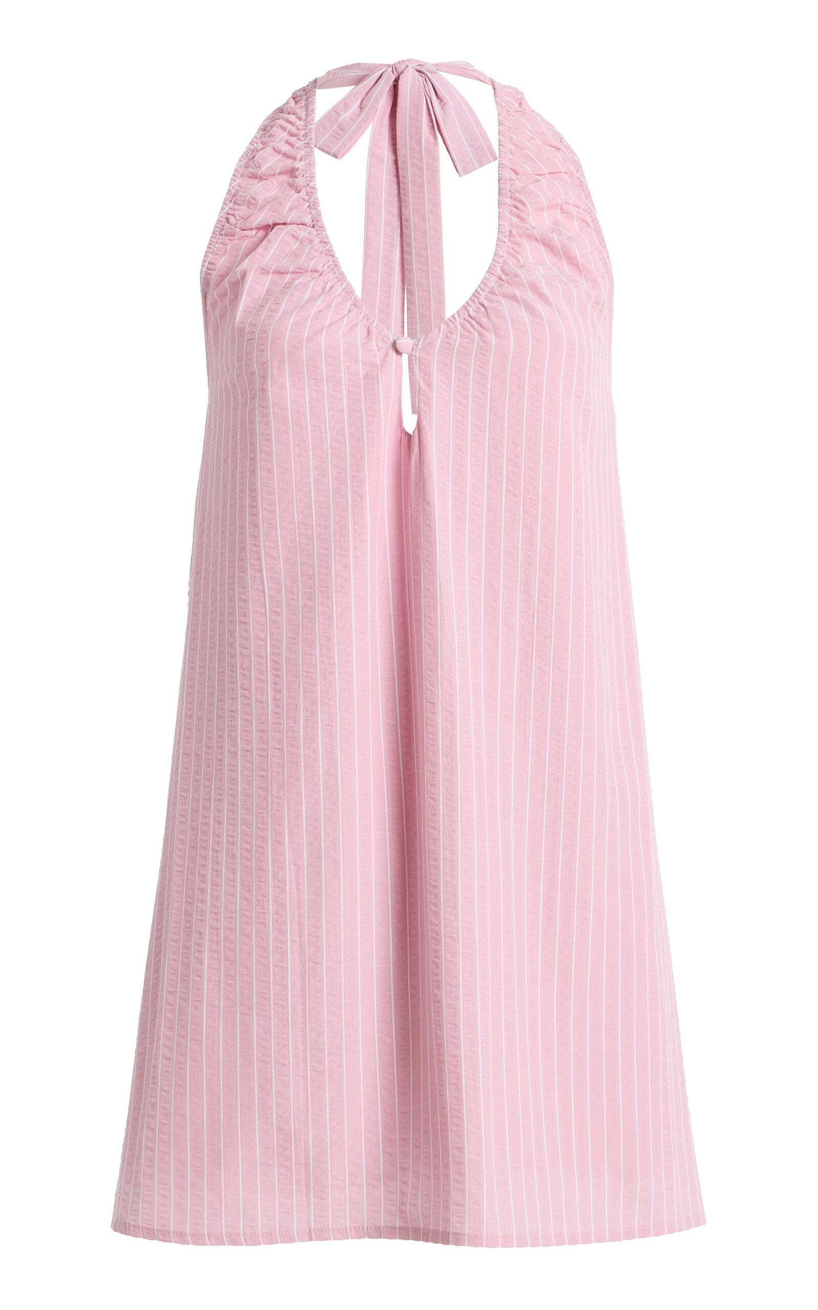 ELCE Sidney Cotton-Blendini Halter Dress -oda Operandi by ELCE