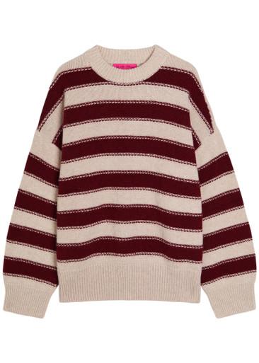 Braided striped cashmere jumper by ELDER STATESMAN