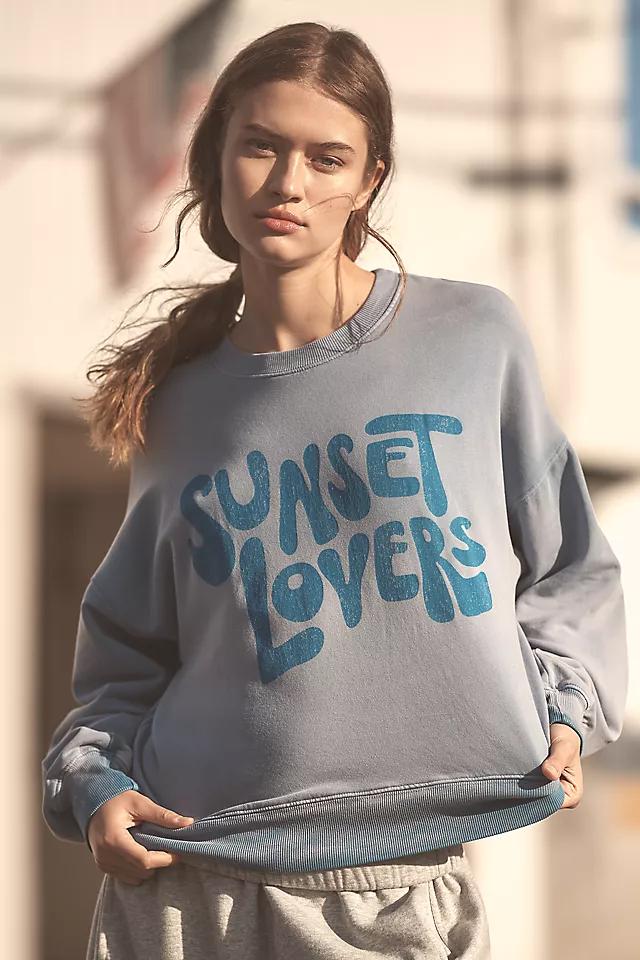 Electric & Rose Sunset Lovers Graphic Sweatshirt by ELECTRIC & ROSE