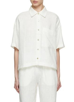 Kyle Linen Shirt by ELECTRIC&ROSE