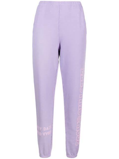 Siesta logo-print track pants by ELECTRIC&ROSE