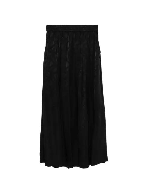 elasticated patterned skirt by ELEH