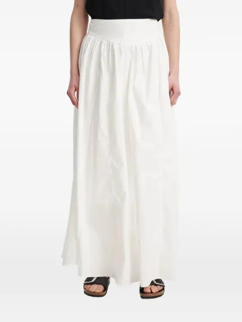 gathered A-line maxi skirts by ELEH