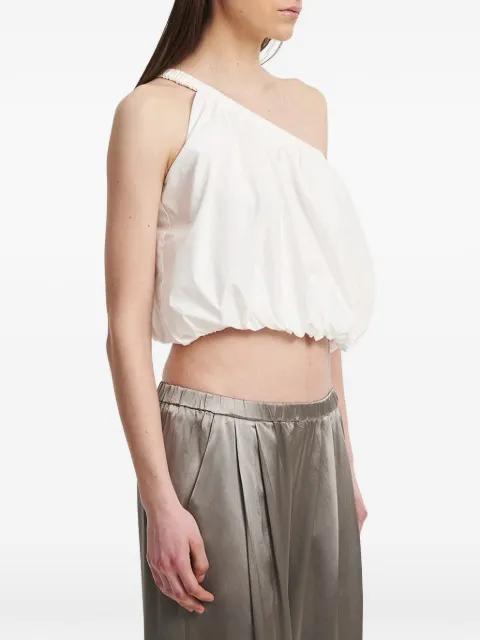 one-shoulder cropped top by ELEH