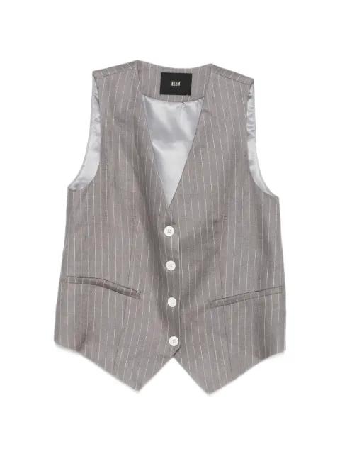 pinstripe button waistcoat by ELEH