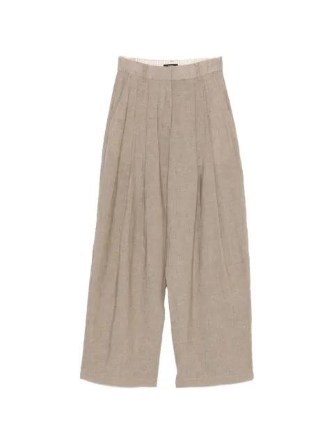 pleated trousers by ELEH