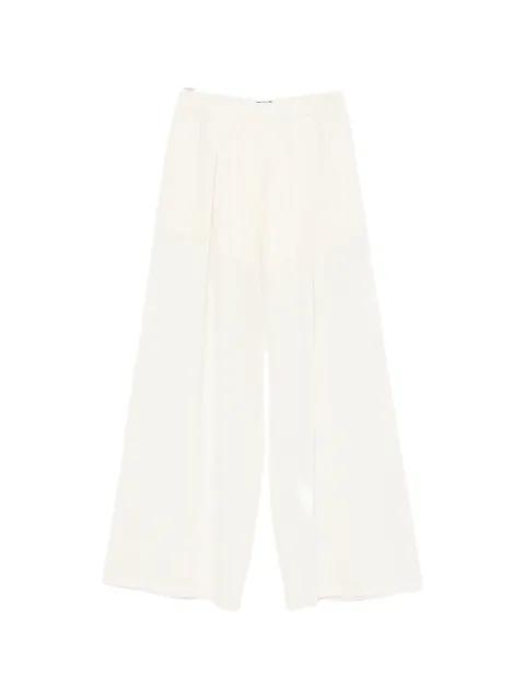 pleated wide-leg trousers by ELEH