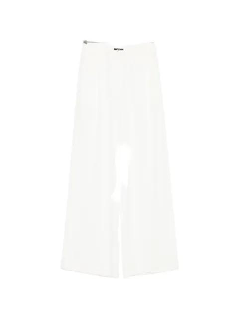 pleated wide-leg trousers by ELEH