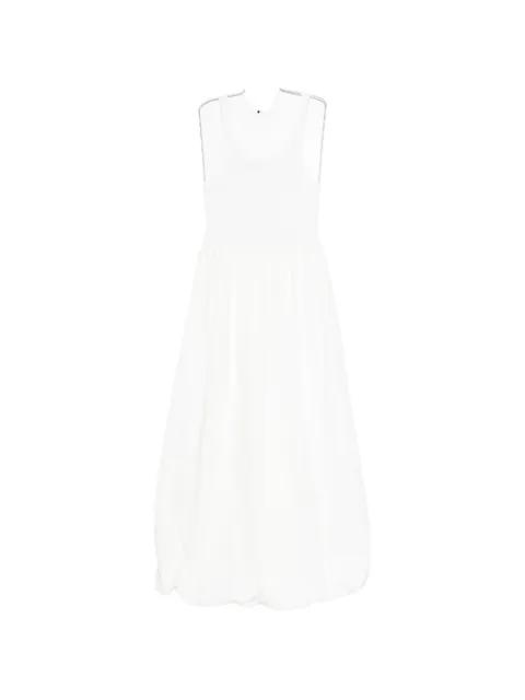 scoop-neck midi dress by ELEH