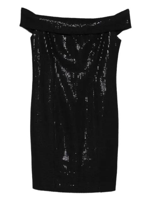 sequin-embellishment mini dress by ELEH