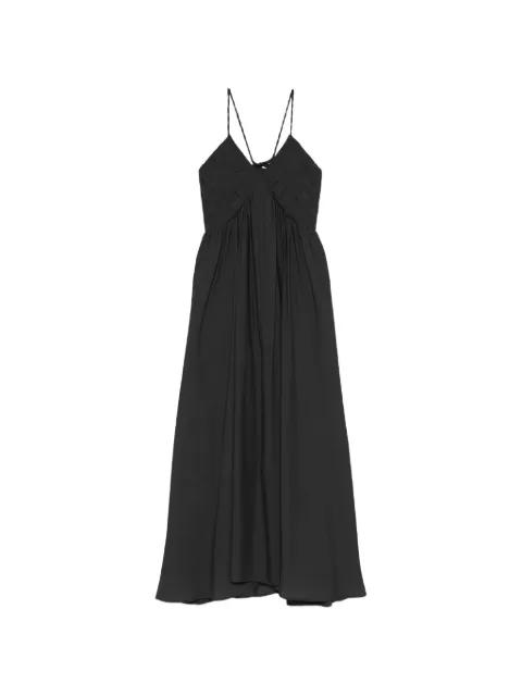 spaghetti-strap maxi dress by ELEH