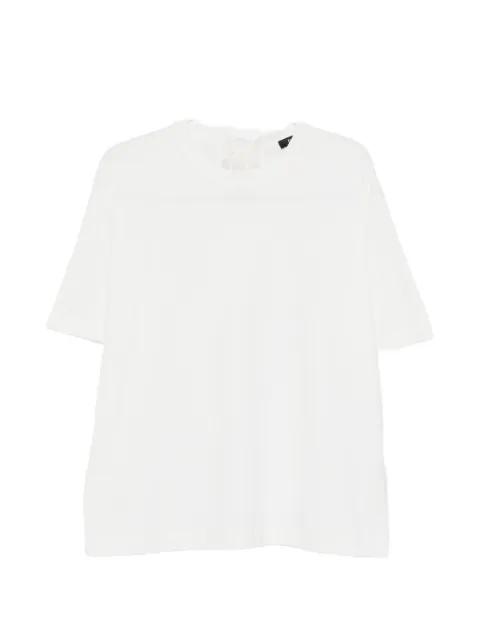 tie-detail T-shirt by ELEH