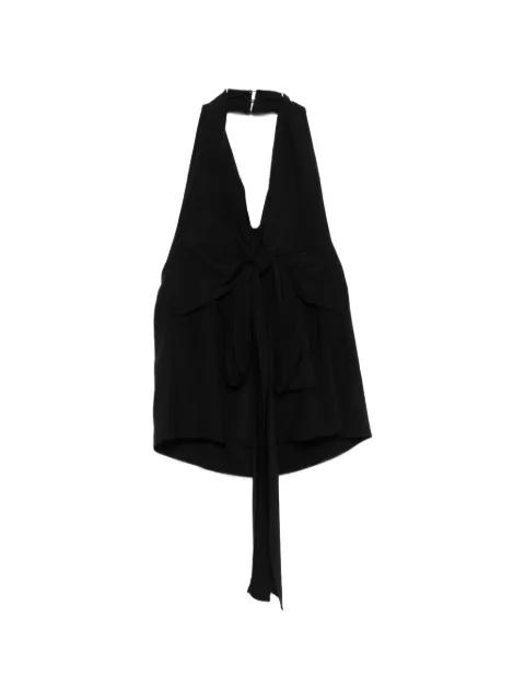 tie front top by ELEH