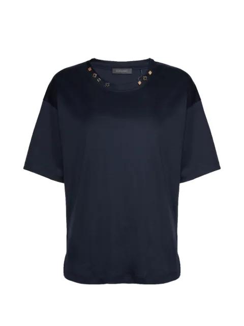 apliqués short-sleeves T-shirt by ELENA MIRO