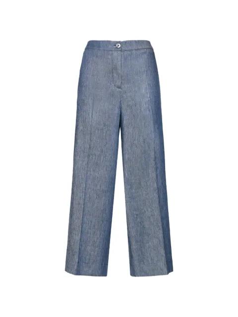 cropped trousers by ELENA MIRO