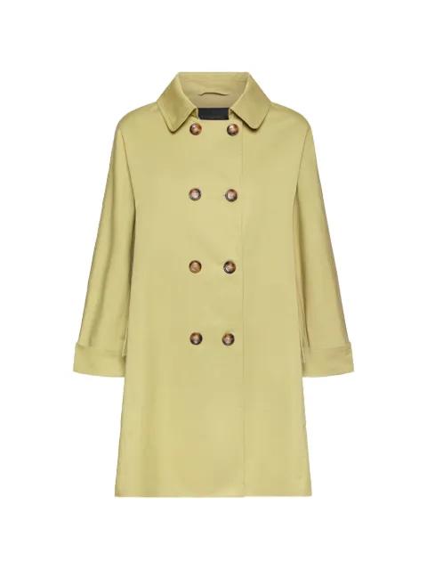gabardine trench coat by ELENA MIRO