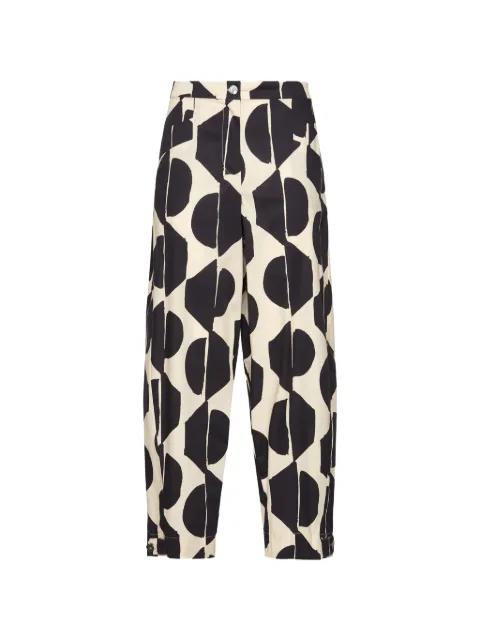 patterned trousers by ELENA MIRO
