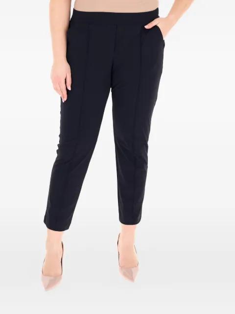 pintuck-detail trousers by ELENA MIRO