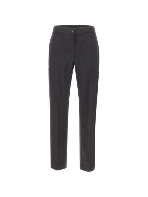 pressed-crease straight-leg trousers by ELENA MIRO