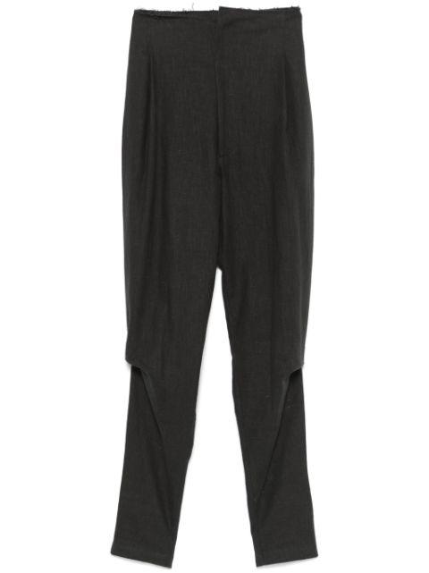 crepe trousers by ELENA VELEZ