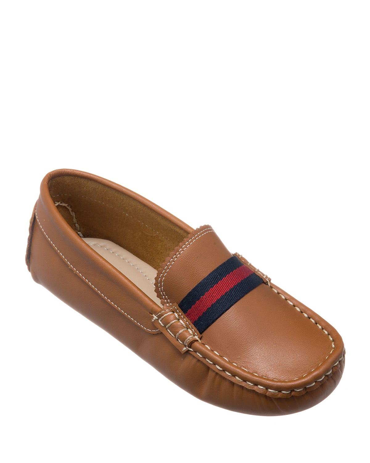 Boy's Club Leather Loafers by ELEPHANTITO