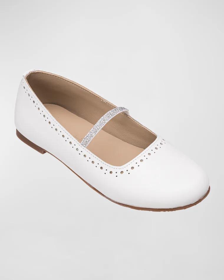 Girl's Sasha Ballerina Flats, Baby/Toddler/Kid by ELEPHANTITO