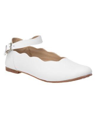 Unisex Scalloped Edge Ondina Flats - Toddler by ELEPHANTITO