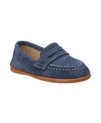 Unisex Suede Penny Loafer by ELEPHANTITO