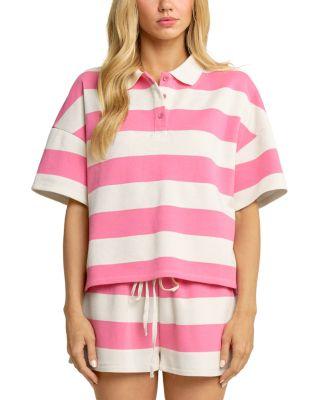 Sunday Me Polo Top by ELEVATOR DISCO