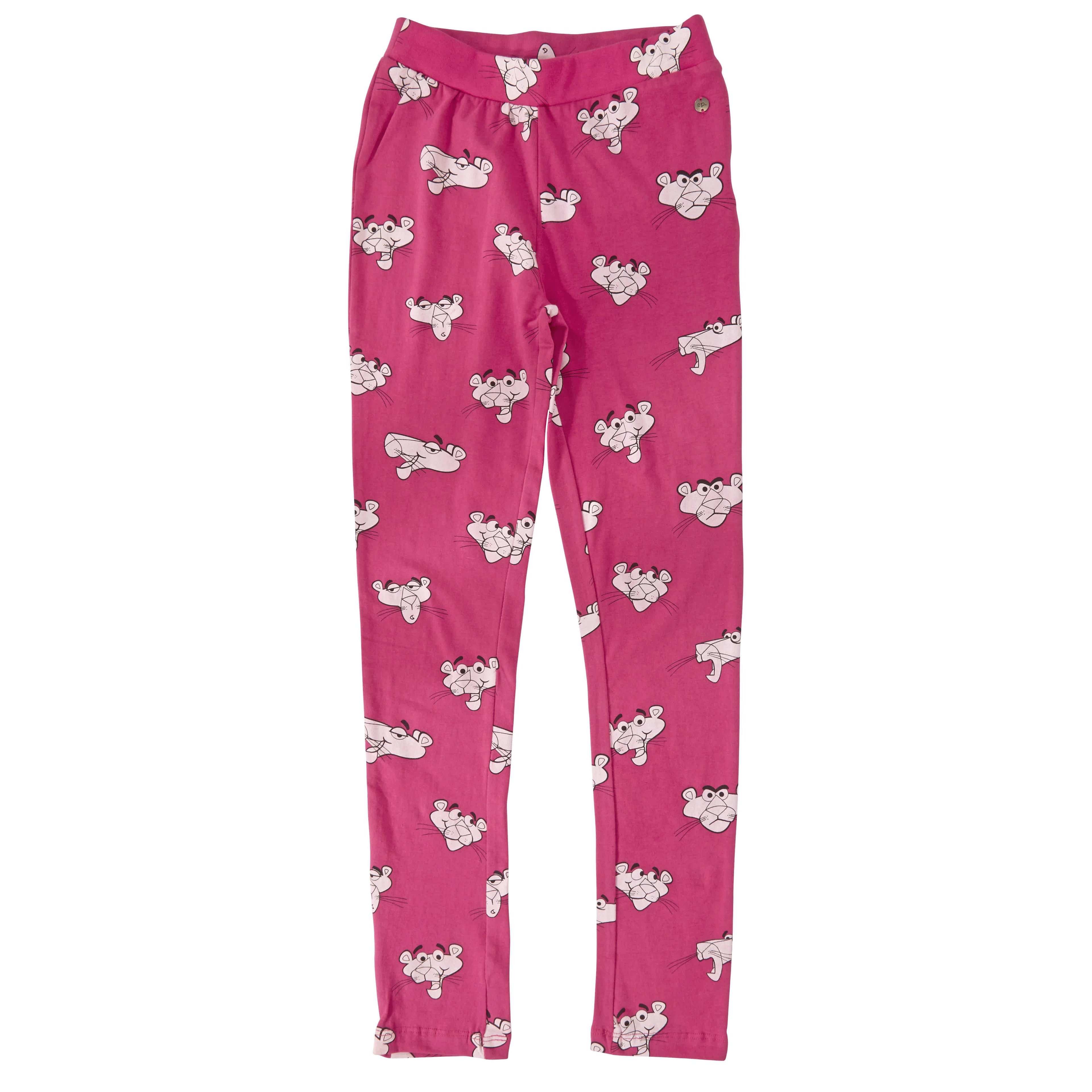 Eleven Paris Girls The Pink Panther Printed Leggings by ELEVEN PARIS