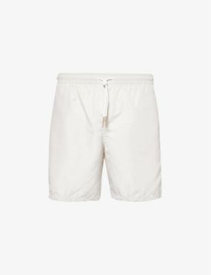 Drawstring-waist flap-pocket swim shorts by ELEVENTY