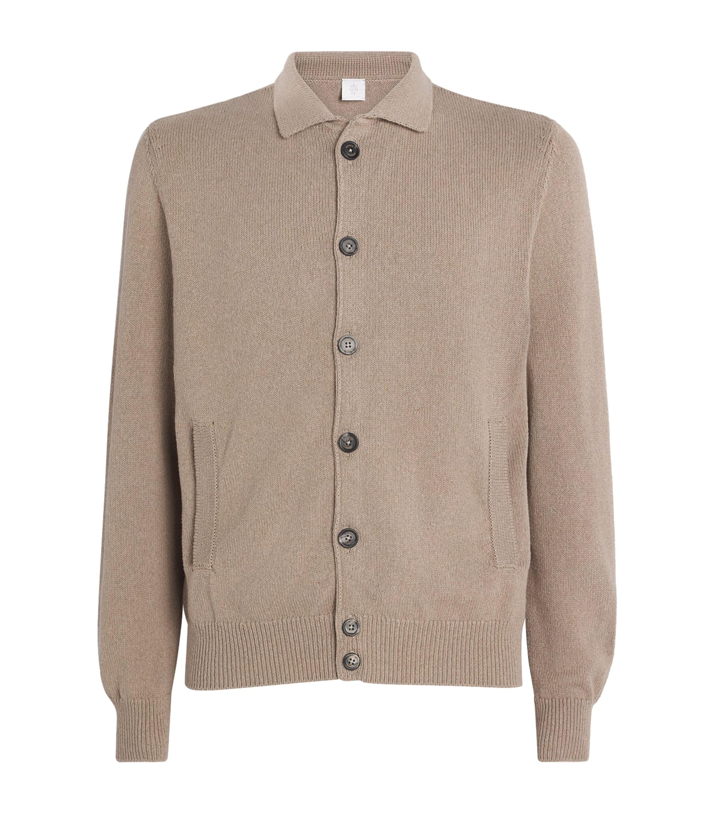 Eleventy Cotton-Silk Cardigan by ELEVENTY