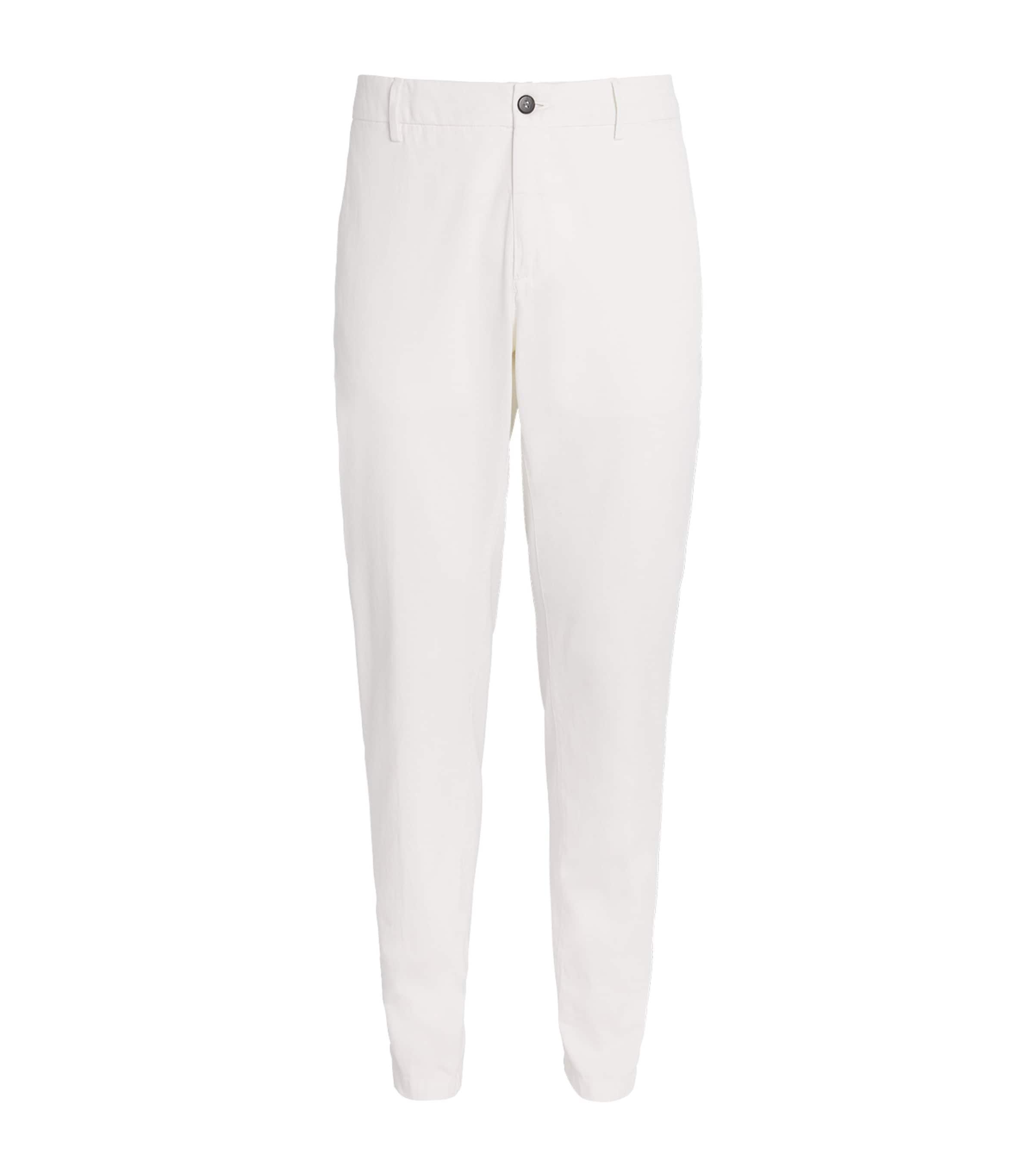 Eleventy Cotton-Silk Chinos by ELEVENTY