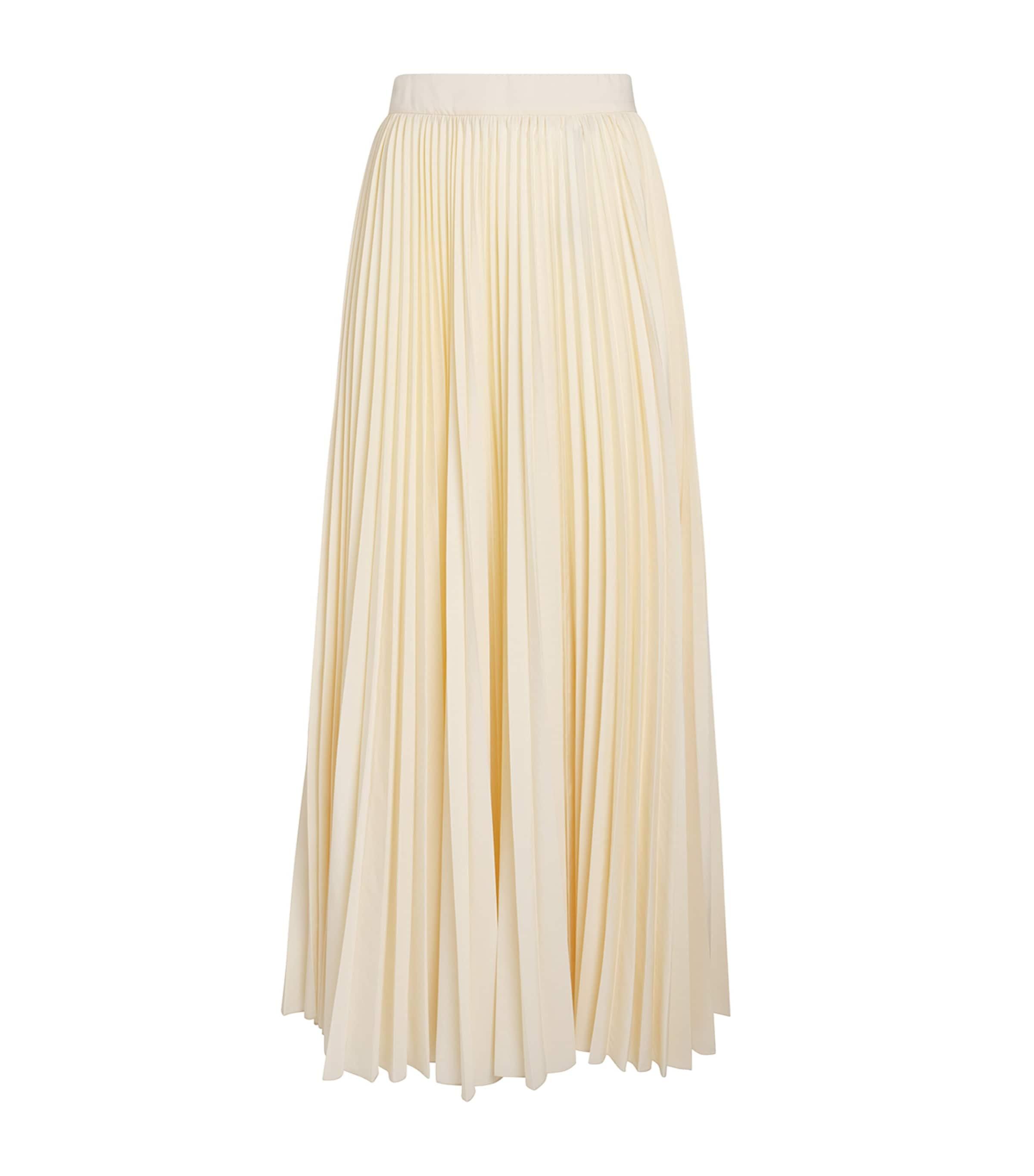 Eleventy Pleated Maxi Skirt by ELEVENTY